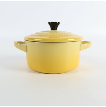 Le Creuset - Minigryta i stengods - Gula - 4st