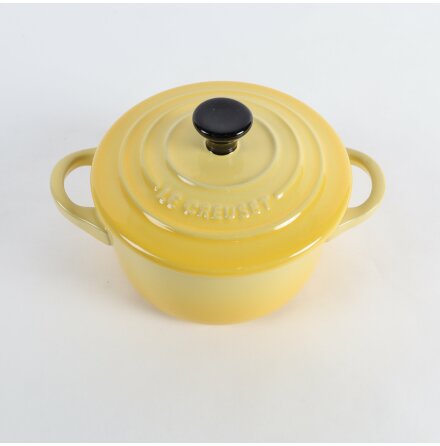 Le Creuset - Minigryta i stengods - Gula - 4st