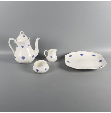 Gustavsberg - Bl Blom - Kaffekanna set - 4 delar