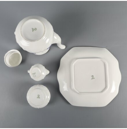 Gustavsberg - Bl Blom - Kaffekanna set - 4 delar